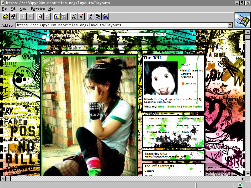 Layout Screenshot